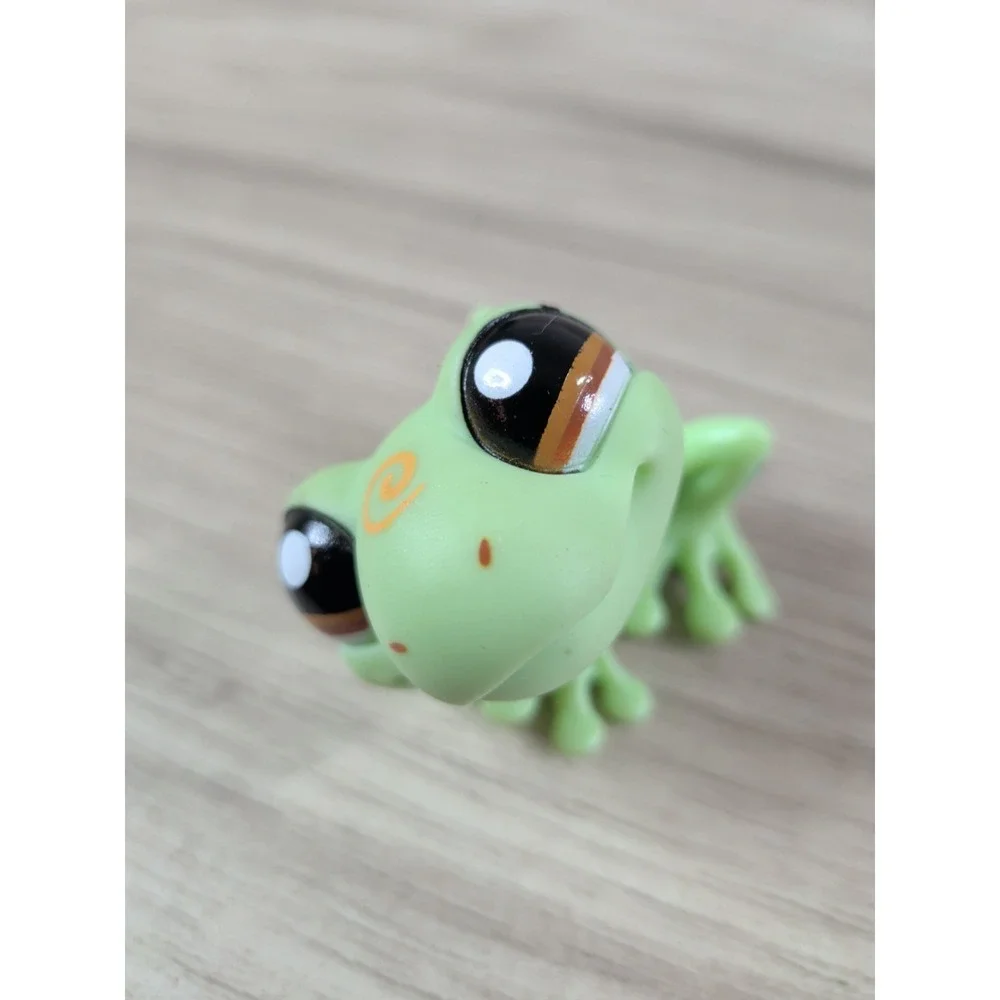 LPS Littlest Pet Shop Green Gecko LOT OF 4